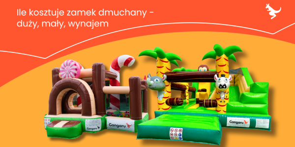 Ile kosztuje zamek dmuchany - duży, mały, wynajem